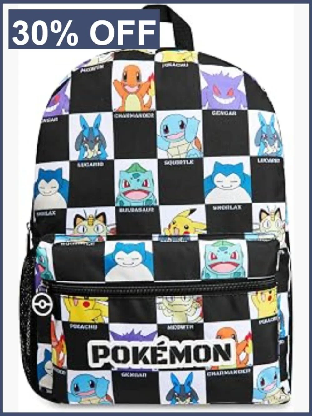 Pikachu Anime School Backpack Kids Teens Daypack Lightweight
